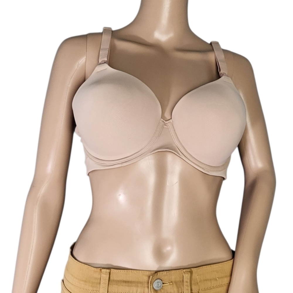 Joyspun Bra 38C Beige Padded Underwire Adjustable Bra